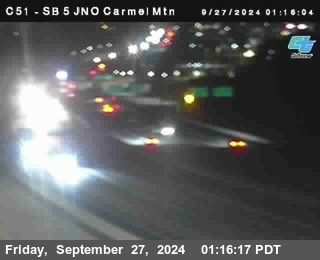 SB 5 at Carmel Mountain Rd.