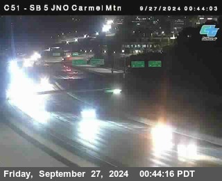 SB 5 at Carmel Mountain Rd.