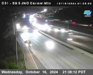 SB 5 at Carmel Mountain Rd.