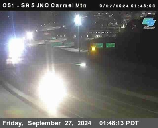 SB 5 at Carmel Mountain Rd.