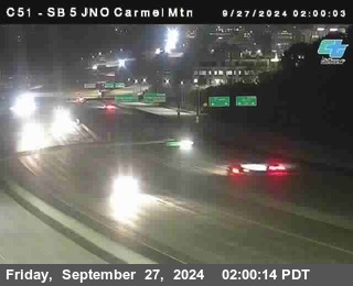 SB 5 at Carmel Mountain Rd.