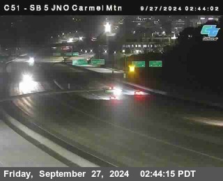 SB 5 at Carmel Mountain Rd.