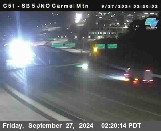 SB 5 at Carmel Mountain Rd.