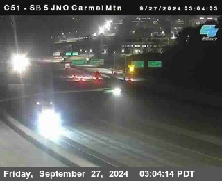 SB 5 at Carmel Mountain Rd.