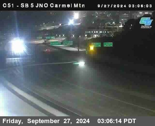 SB 5 at Carmel Mountain Rd.