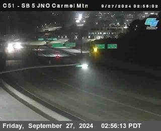 SB 5 at Carmel Mountain Rd.