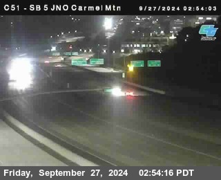 SB 5 at Carmel Mountain Rd.