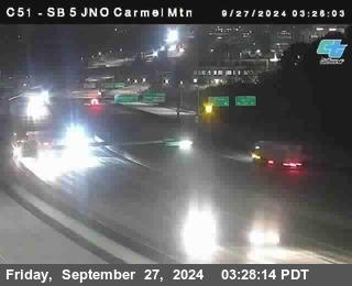 SB 5 at Carmel Mountain Rd.