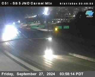 SB 5 at Carmel Mountain Rd.