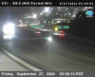 SB 5 at Carmel Mountain Rd.