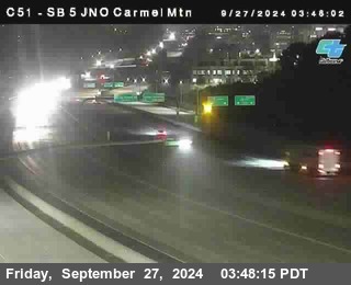 SB 5 at Carmel Mountain Rd.