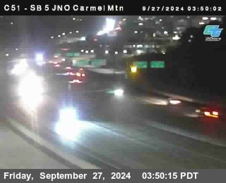 SB 5 at Carmel Mountain Rd.