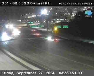 SB 5 at Carmel Mountain Rd.