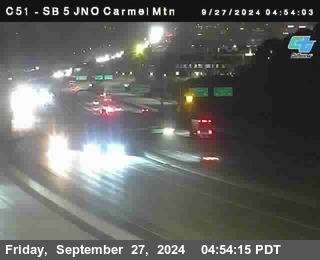 SB 5 at Carmel Mountain Rd.