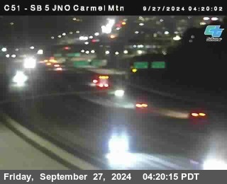 SB 5 at Carmel Mountain Rd.