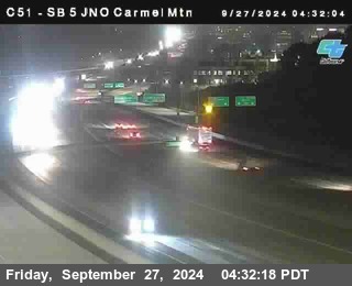 SB 5 at Carmel Mountain Rd.