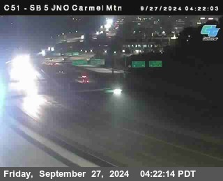 SB 5 at Carmel Mountain Rd.