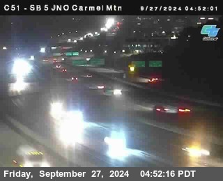 SB 5 at Carmel Mountain Rd.