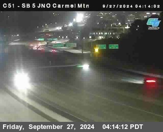 SB 5 at Carmel Mountain Rd.