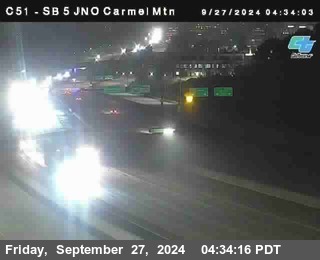 SB 5 at Carmel Mountain Rd.