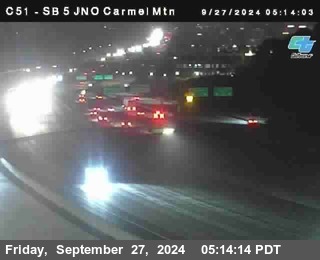 SB 5 at Carmel Mountain Rd.