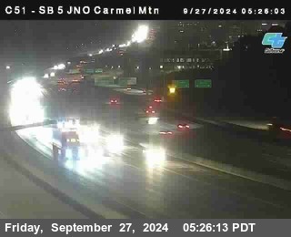 SB 5 at Carmel Mountain Rd.