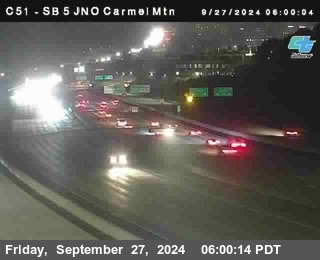 SB 5 at Carmel Mountain Rd.