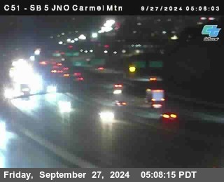 SB 5 at Carmel Mountain Rd.