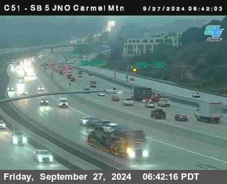 SB 5 at Carmel Mountain Rd.