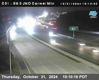 SB 5 at Carmel Mountain Rd.