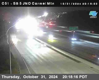 SB 5 at Carmel Mountain Rd.