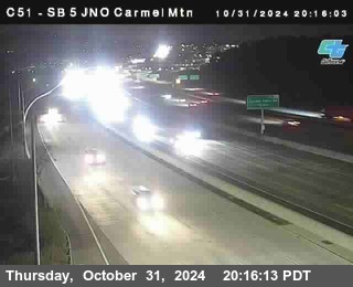 SB 5 at Carmel Mountain Rd.