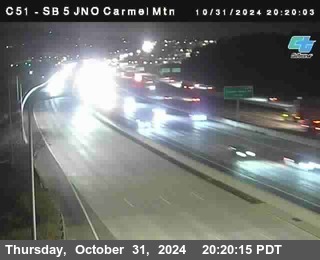 SB 5 at Carmel Mountain Rd.