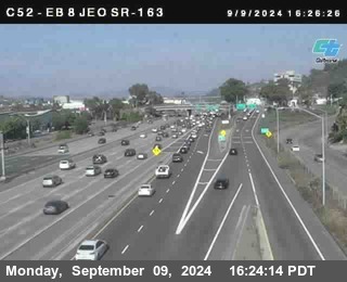 EB 8 WO Texas St