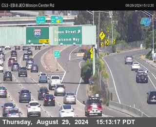 EB 8 JEO Mission Center Rd