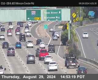 EB 8 JEO Mission Center Rd