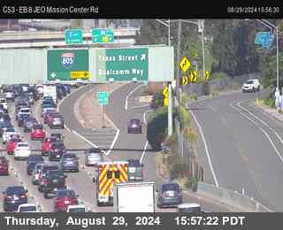 EB 8 JEO Mission Center Rd