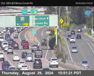 EB 8 JEO Mission Center Rd