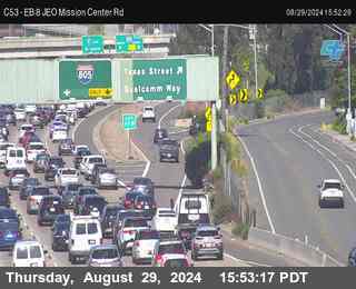 EB 8 JEO Mission Center Rd