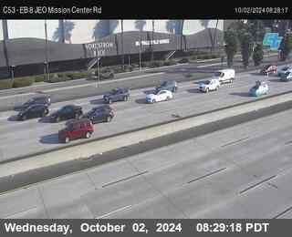 EB 8 JEO Mission Center Rd