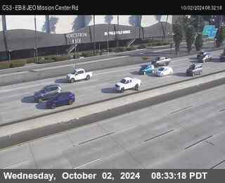 EB 8 JEO Mission Center Rd