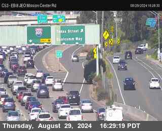 EB 8 JEO Mission Center Rd