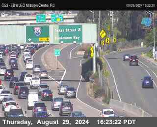 EB 8 JEO Mission Center Rd