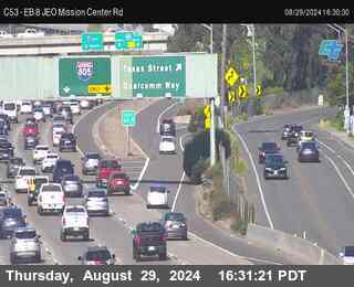 EB 8 JEO Mission Center Rd