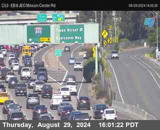 EB 8 JEO Mission Center Rd