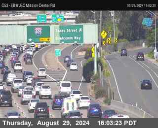 EB 8 JEO Mission Center Rd