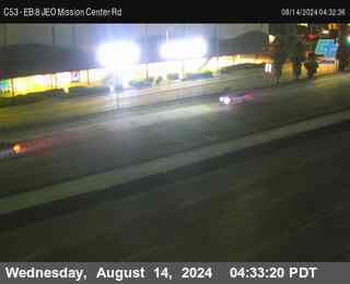 EB 8 JEO Mission Center Rd