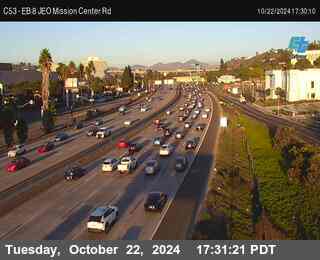 EB 8 JEO Mission Center Rd