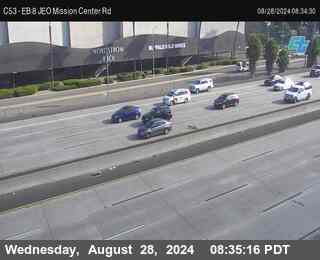 EB 8 JEO Mission Center Rd