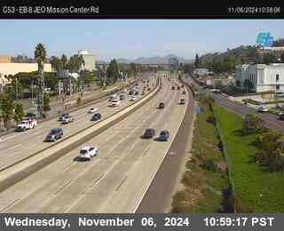 EB 8 JEO Mission Center Rd